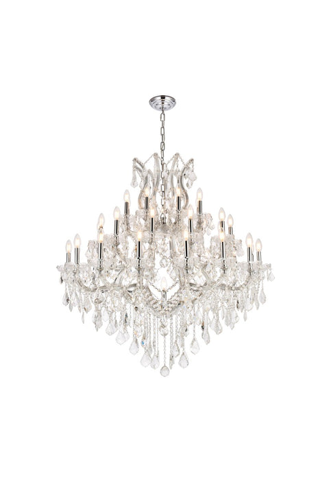 Maria Theresa 37 Light Chandelier Chrome-Large Chandeliers-Elegant Lighting-Lighting Design Store