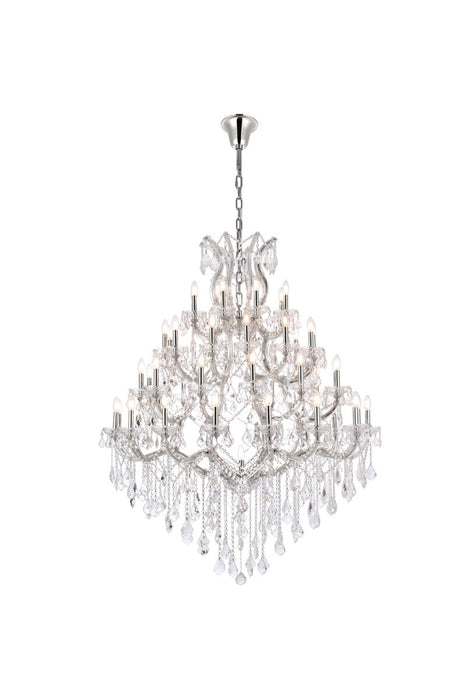 Maria Theresa 49 Light Chandelier Chrome-Large Chandeliers-Elegant Lighting-Lighting Design Store