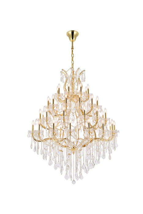 Maria Theresa 49 Light Chandelier Gold-Large Chandeliers-Elegant Lighting-Lighting Design Store