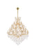 Maria Theresa 49 Light Chandelier Gold-Large Chandeliers-Elegant Lighting-Lighting Design Store