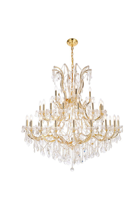 Maria Theresa 41 Light Chandelier Gold-Large Chandeliers-Elegant Lighting-Lighting Design Store