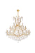 Maria Theresa 41 Light Chandelier Gold-Large Chandeliers-Elegant Lighting-Lighting Design Store