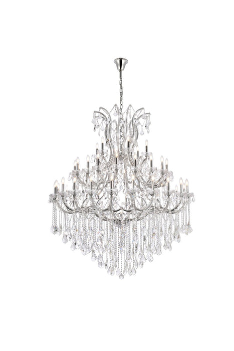Maria Theresa 49 Light Chandelier Chrome-Large Chandeliers-Elegant Lighting-Lighting Design Store