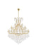 Maria Theresa 49 Light Chandelier Gold-Large Chandeliers-Elegant Lighting-Lighting Design Store