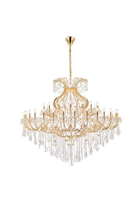Maria Theresa 49 Light Chandelier Gold-Large Chandeliers-Elegant Lighting-Lighting Design Store