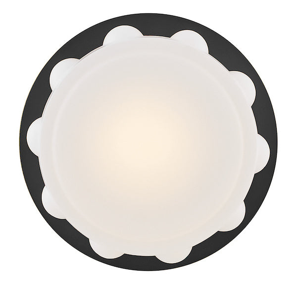 Zoey LED Flush Mount Black-Flush Mounts-Hinkley-Lighting Design Store