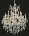 Maria Theresa 13 Light Chandelier Chrome-Mid. Chandeliers-Elegant Lighting-Lighting Design Store
