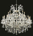 Maria Theresa 24 Light Chandelier Chrome-Mid. Chandeliers-Elegant Lighting-Lighting Design Store