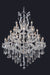 Maria Theresa 28 Light Chandelier Chrome-Large Chandeliers-Elegant Lighting-Lighting Design Store