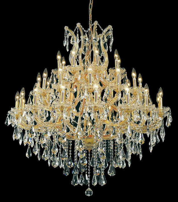 Maria Theresa 37 Light Chandelier Gold-Large Chandeliers-Elegant Lighting-Lighting Design Store