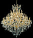 Maria Theresa 37 Light Chandelier Gold-Large Chandeliers-Elegant Lighting-Lighting Design Store
