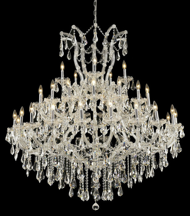 Maria Theresa 41 Light Chandelier Chrome-Large Chandeliers-Elegant Lighting-Lighting Design Store