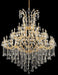 Maria Theresa 49 Light Chandelier Gold-Large Chandeliers-Elegant Lighting-Lighting Design Store