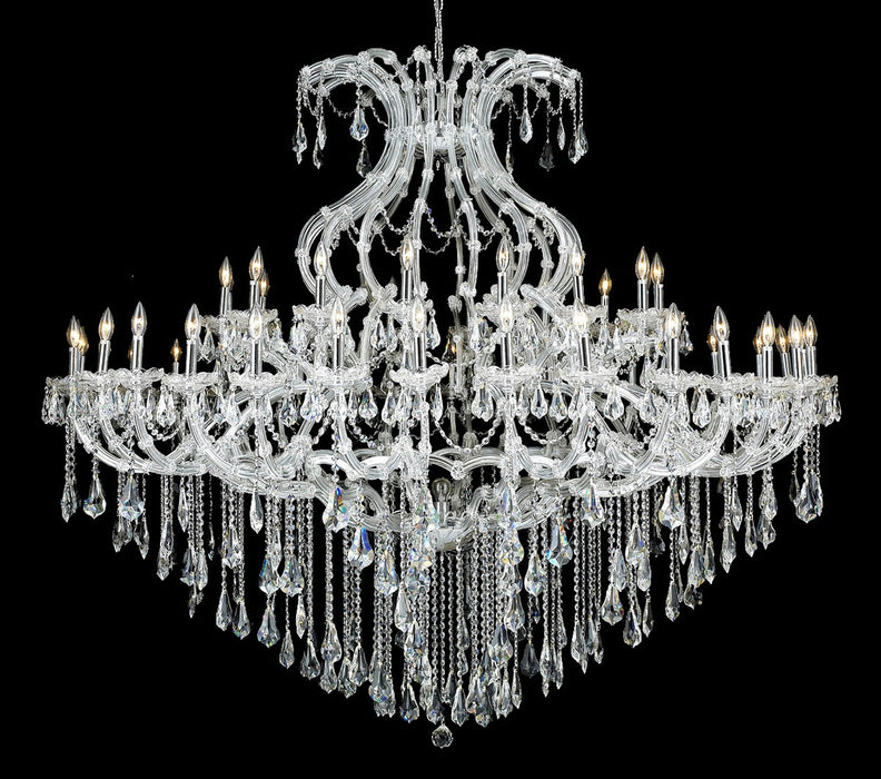 Maria Theresa 49 Light Chandelier Chrome-Large Chandeliers-Elegant Lighting-Lighting Design Store
