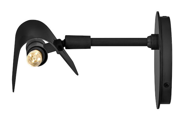 Barrett LED Accent Light Black-Sconces-Hinkley-Lighting Design Store