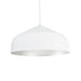 Helena One Light Pendant White/Silver-Pendants-Kuzco Lighting-Lighting Design Store