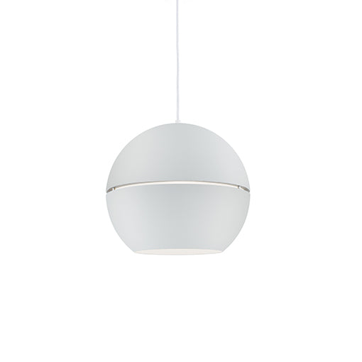 Lucas One Light Pendant White-Pendants-Kuzco Lighting-Lighting Design Store