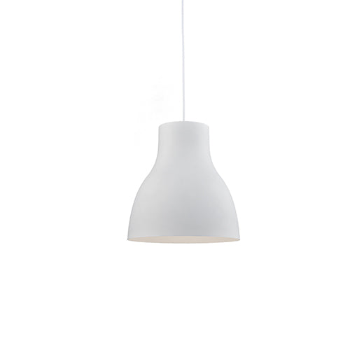 Cradle One Light Pendant White-Mini Pendants-Kuzco Lighting-Lighting Design Store