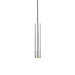 Milca One Light Pendant Brushed Nickel-Mini Pendants-Kuzco Lighting-Lighting Design Store