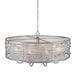 Golden - 1993-8 PS - Eight Light Chandelier - Joia - Peruvian Silver