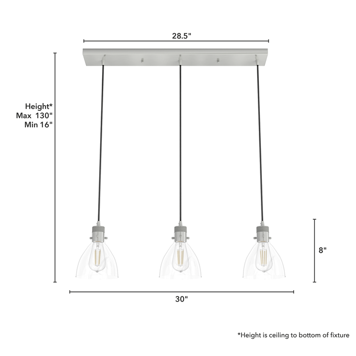 Van Nuys Linear Cluster-Linear/Island-Hunter-Lighting Design Store