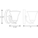 Progress Lighting - P2008-15 - One Light Bath Bracket - Adorn - Polished Chrome