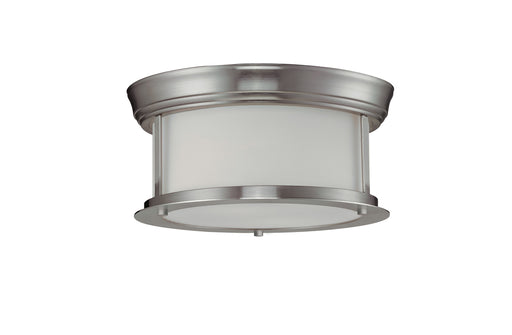 Sonna Two Light Flush Mount Brushed Nickel