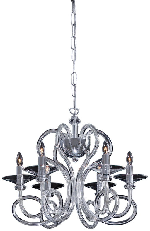 Metropolitan - N9176 - Six Light Chandelier - Metropolitan Family - Chrome