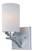 Maxim - 20030SWSN - One Light Wall Sconce - Deven - Satin Nickel