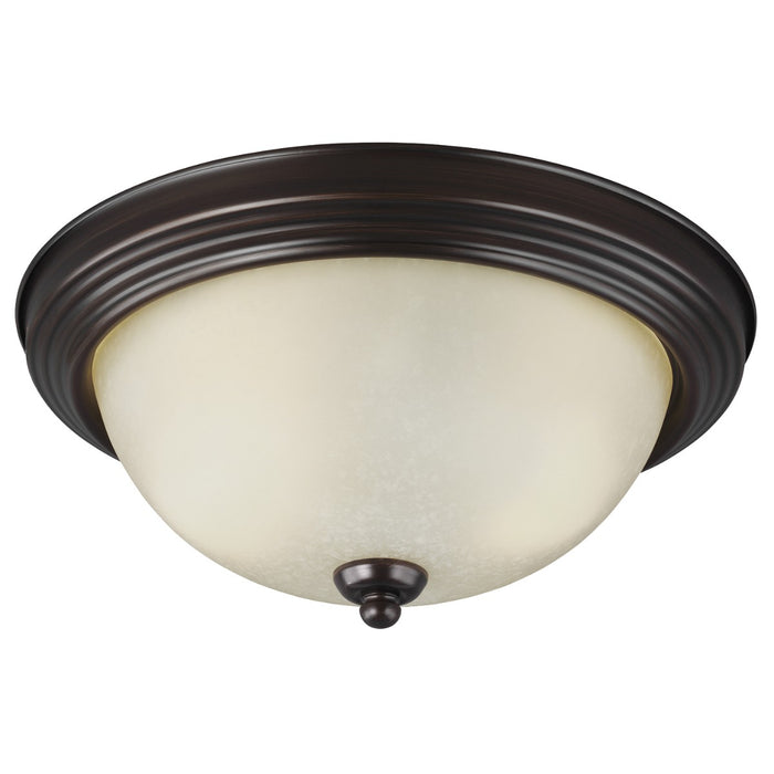 Generation Lighting - 77064-710 - Two Light Flush Mount - Geary - Bronze