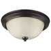 Generation Lighting - 77064-710 - Two Light Flush Mount - Geary - Bronze