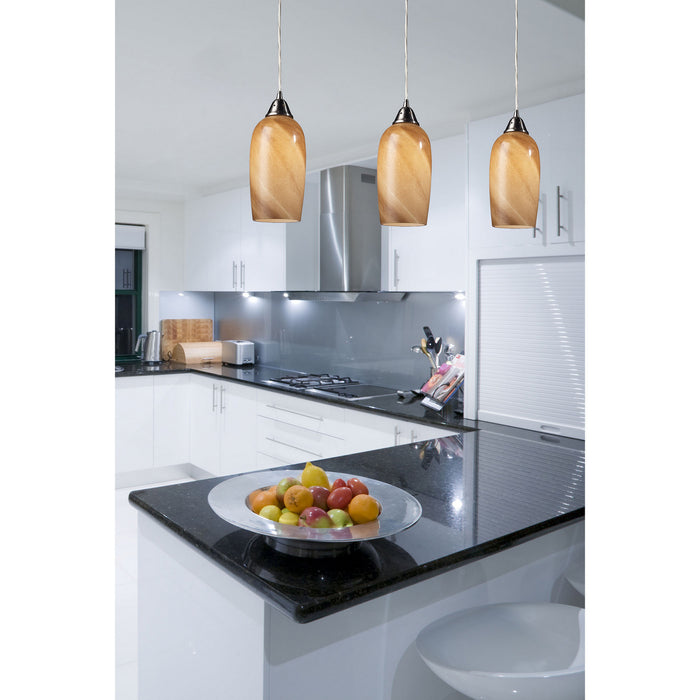 ELK Home - 31137/1-LED - LED Mini Pendant - Sandstone - Satin Nickel