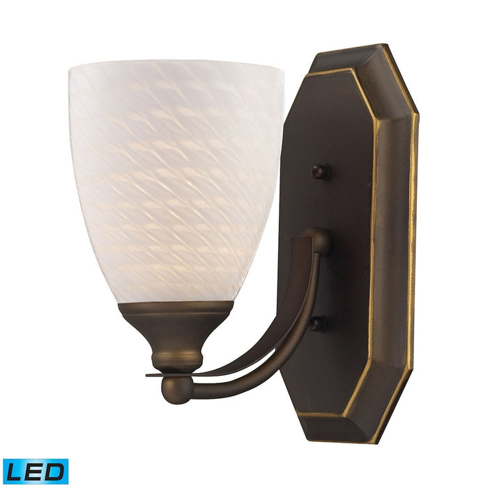 ELK Home - 570-1B-WS-LED - LED Vanity Lamp - Mix-N-Match - Aged Bronze