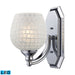 ELK Home - 570-1C-WHT-LED - LED Vanity Lamp - Mix-N-Match - Polished Chrome