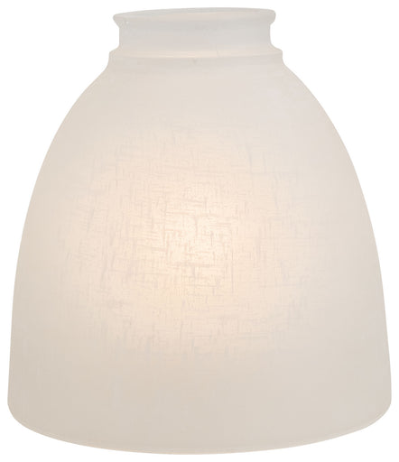 Minka Aire Glass Shade Linen