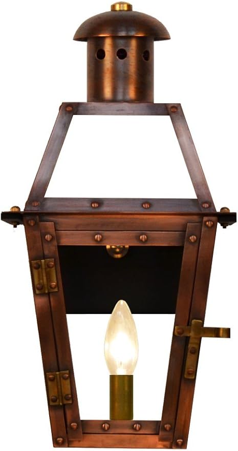 Coppersmith - GT15E - Georgetown 15" Electric Outdoor Wall Light - Copper