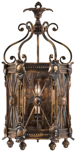 Metropolitan Three Light Wall Sconce Bronze Oxide