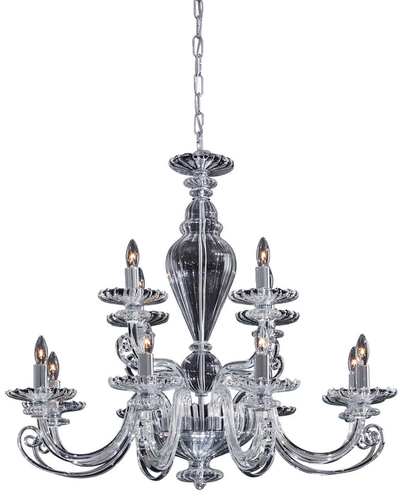 Metropolitan - N9169 - 12 Light Chandelier - Metropolitan Family - Chrome