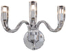 Metropolitan - N9183 - Three Light Wall Sconce - Metropolitan Family - Chrome