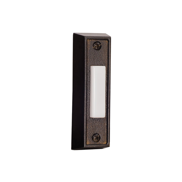 Craftmade - BS6-BZ - Surface Mount Rectangle Lighted Push Button - Push Button-Surface Mount - Bronze