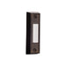 Craftmade - BS6-BZ - Surface Mount Rectangle Lighted Push Button - Push Button-Surface Mount - Bronze