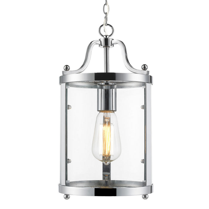 Golden - 1157-M1L CH - One Light Mini Pendant - Payton - Chrome