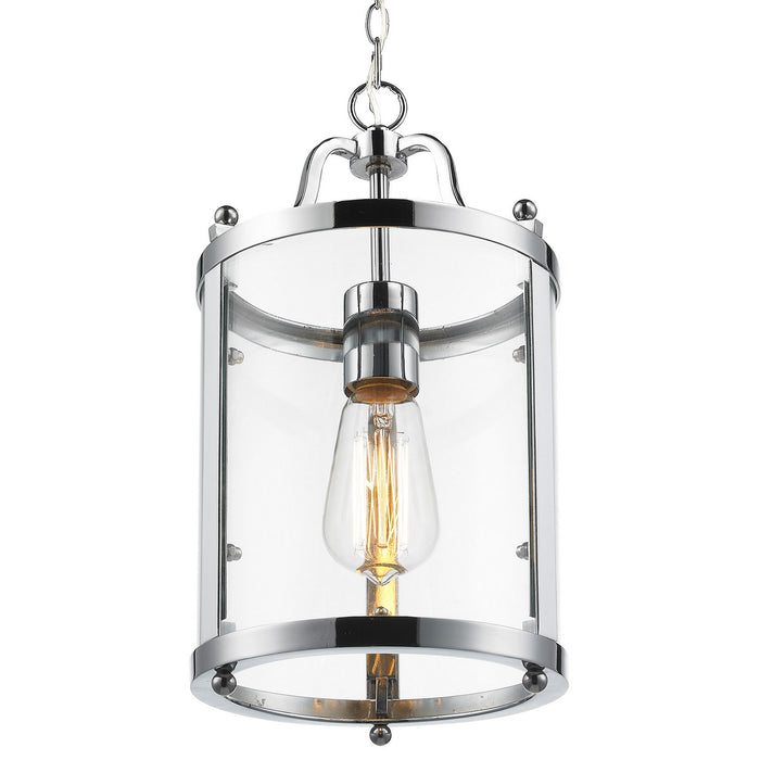 Golden - 1157-M1L CH - One Light Mini Pendant - Payton - Chrome