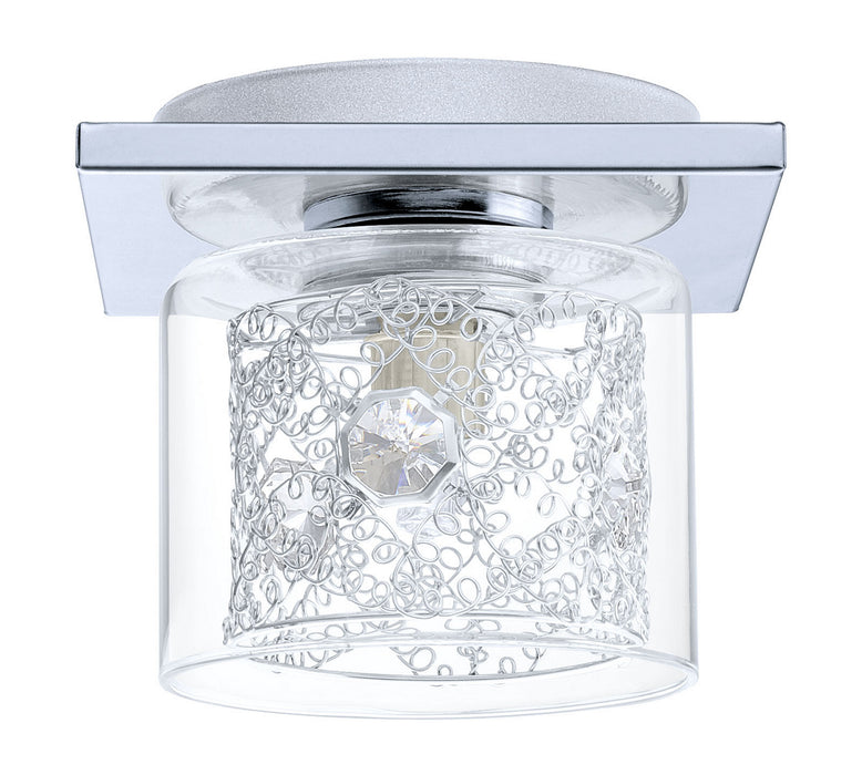 Eglo USA - 91732A - One Light Ceiling Mount - Pianella - Chrome