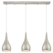 Eglo USA - 92077A - Three Light Pendant - Reale - Matte Nickel