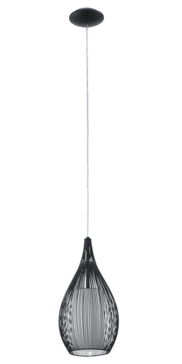Razoni One Light Pendant Black