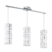 Eglo USA - 92563A - Three Light Linear Pendant - Bayman - Chrome