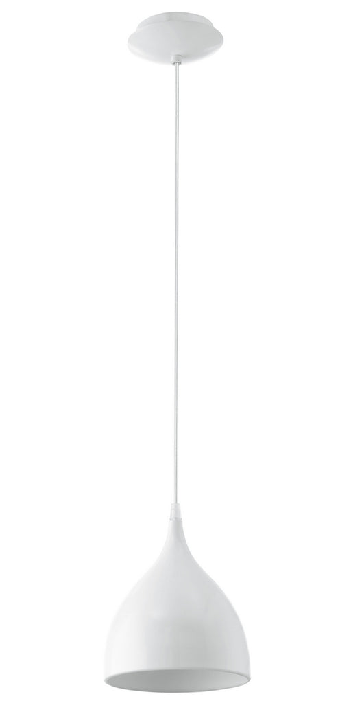 Eglo USA - 92716A - One Light Pendant - Coretto - White