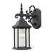 ELK Home - 8611EW/65 - One Light Wall Sconce - Spring Lake - Matte Textured Black