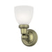 Livex Lighting - 1021-01 - One Light Bath Vanity - Classic - Antique Brass
